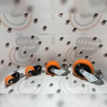 چرخ لوکس نارنجی پیچی گردان