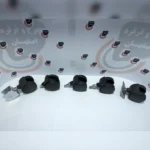 چرخ صندلی دوقلو مشکی - تصویر 2