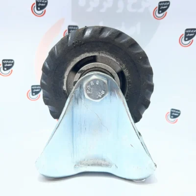 چرخ دایکاست لاستیکی ثابت