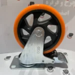 چرخ لوکس نارنجی ترمزدار - تصویر 3