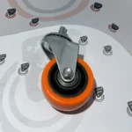 چرخ لوکس نارنجی پیچی گردان - تصویر 3