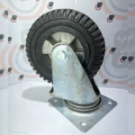 چرخ دایکاست لاستیکی گردان - تصویر 3