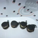 چرخ صندلی دوقلو مشکی - تصویر 6