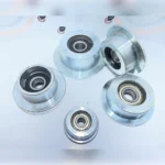 قرقره فولادی لبه دار برای ناودانی و تیر آهن