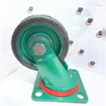 چرخ آهنی سنگین لاستیکی و روتراش آهنی