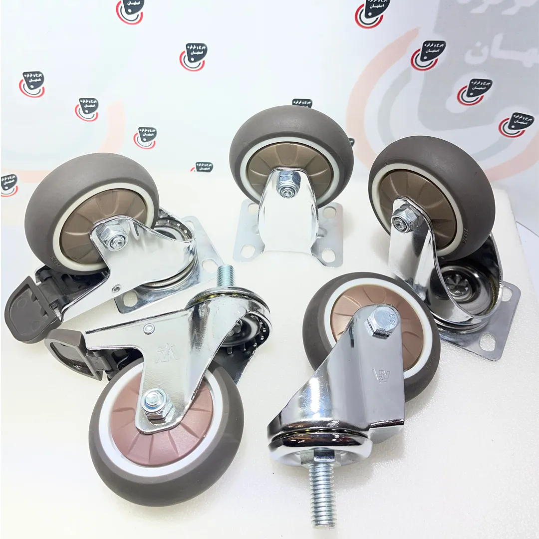 چرخ-بدنه-استیل-قهوه-ای چرخ بدنه استیل قهوه ای - تصویر 1