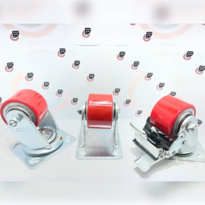 چرخ سنگین پلی اورتان گردان