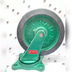 چرخ چدن سنگین لاستیکی -روتراش تفلون گردان - تصویر 12