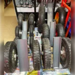 گاری حمل سنگ اسلب، ورق MDF، شیشه و ورق آهن - تصویر 4